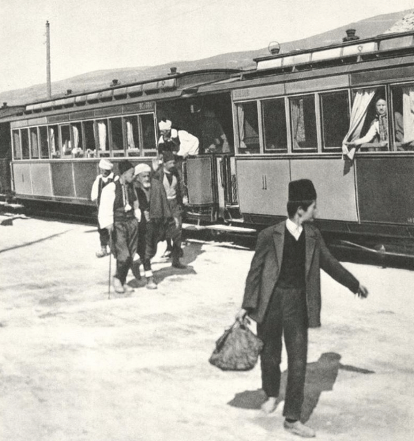 A train in Sarajevo